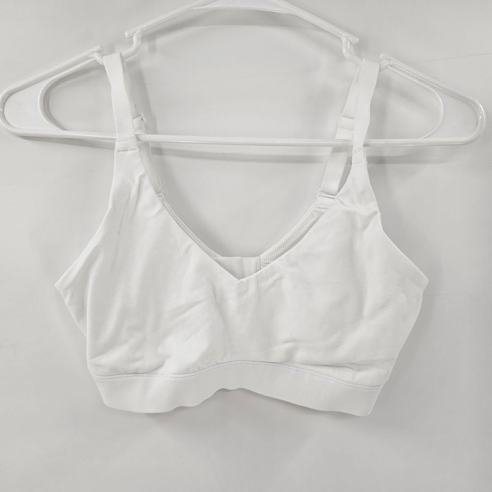 Delimira small bralette bra white comfy lounge